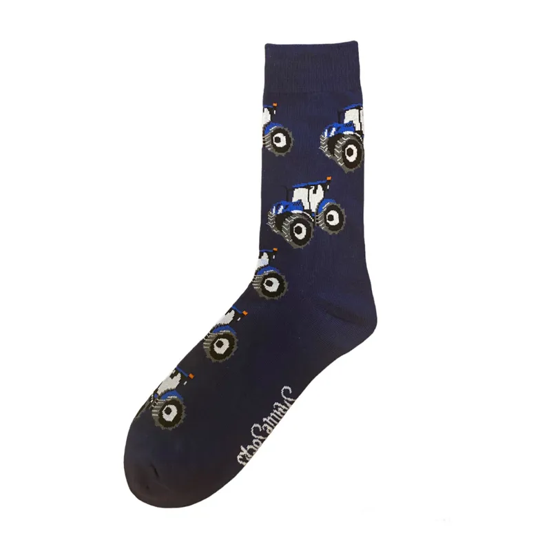 ShuttleSocks Adult Tractor Socks - Blue